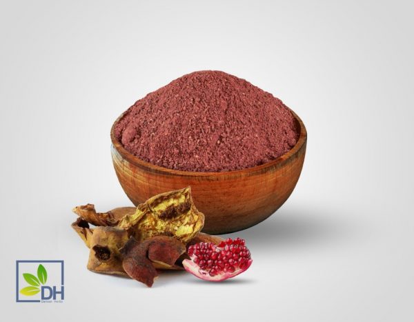 Dried pomegranate peel